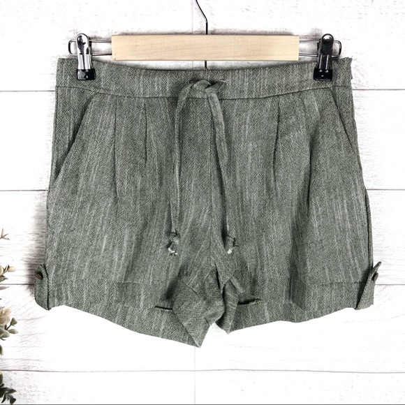 wanderlux Pants - WANDERLUX NWT Dusty Green 100% Cotton Shorts S & M